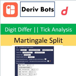 Digit Differ Martingale Split Deriv Bot